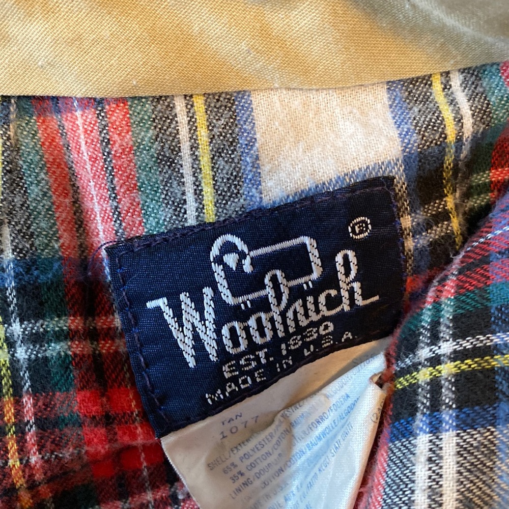 Woolrich flannel lined khakis. Like new. Great condition.